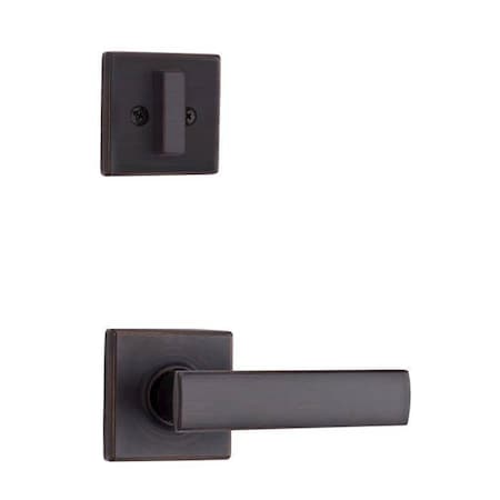 Kwikset Vedani Lever Interior Single Cylinder Handleset Trim 974VDL-SQT-11P